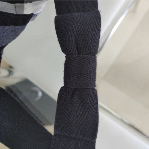 Kate Spade Gingham Peplum Tank in Black and Fresh White - Size 2 - Picture 8 of 10